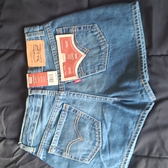 Levi's Girl Shorts, Blue - Picture 2 of 9